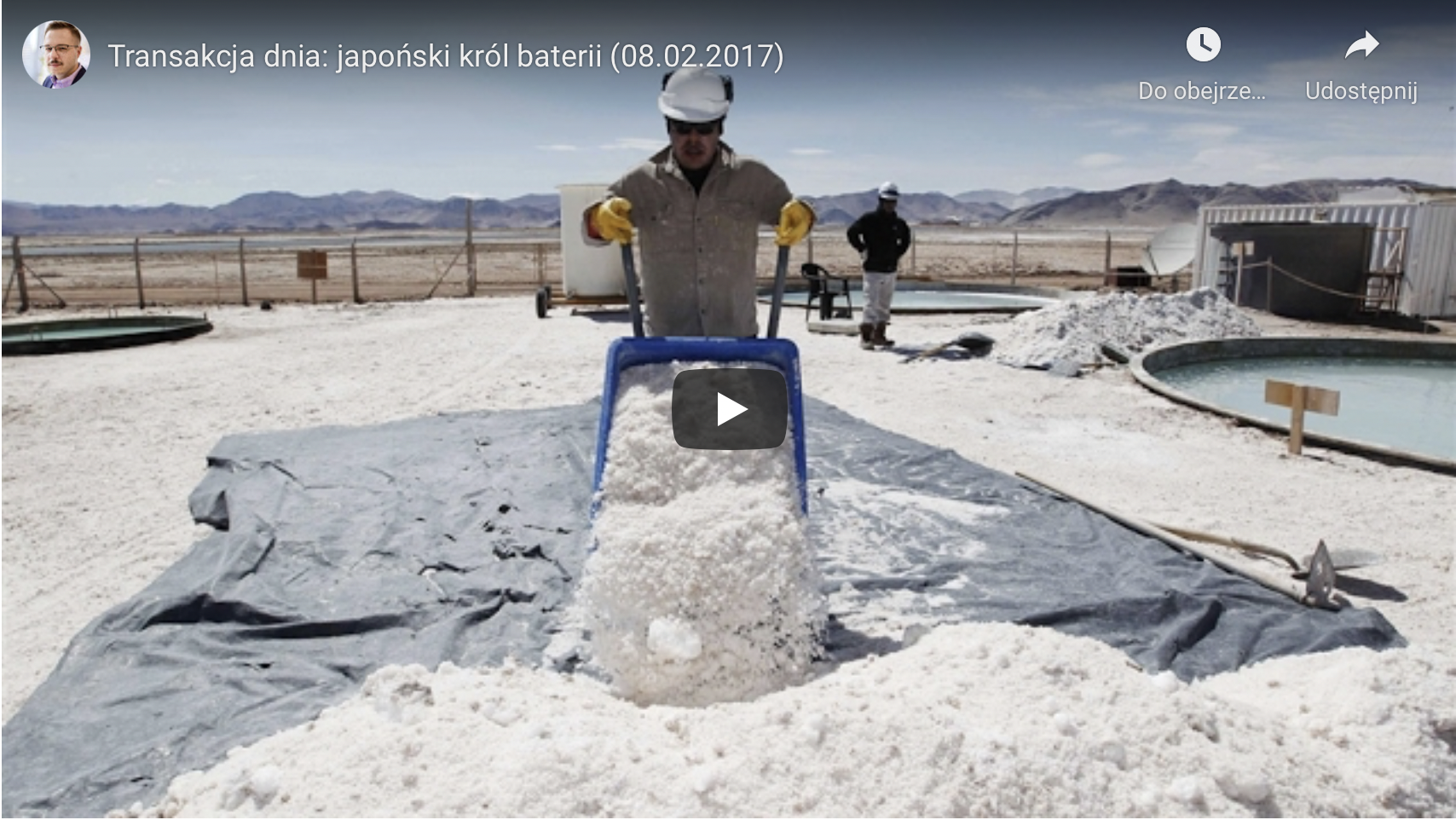 Boom na akumulatory litowo-jonowe winduje ceny litu oraz notowania firm zajmujących się jego produkcją